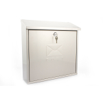 Contemporary Post Box - Stainless Steel